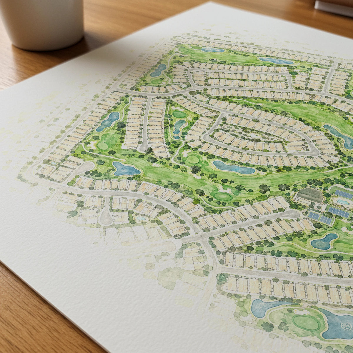 Oasis Country Club mockup 4