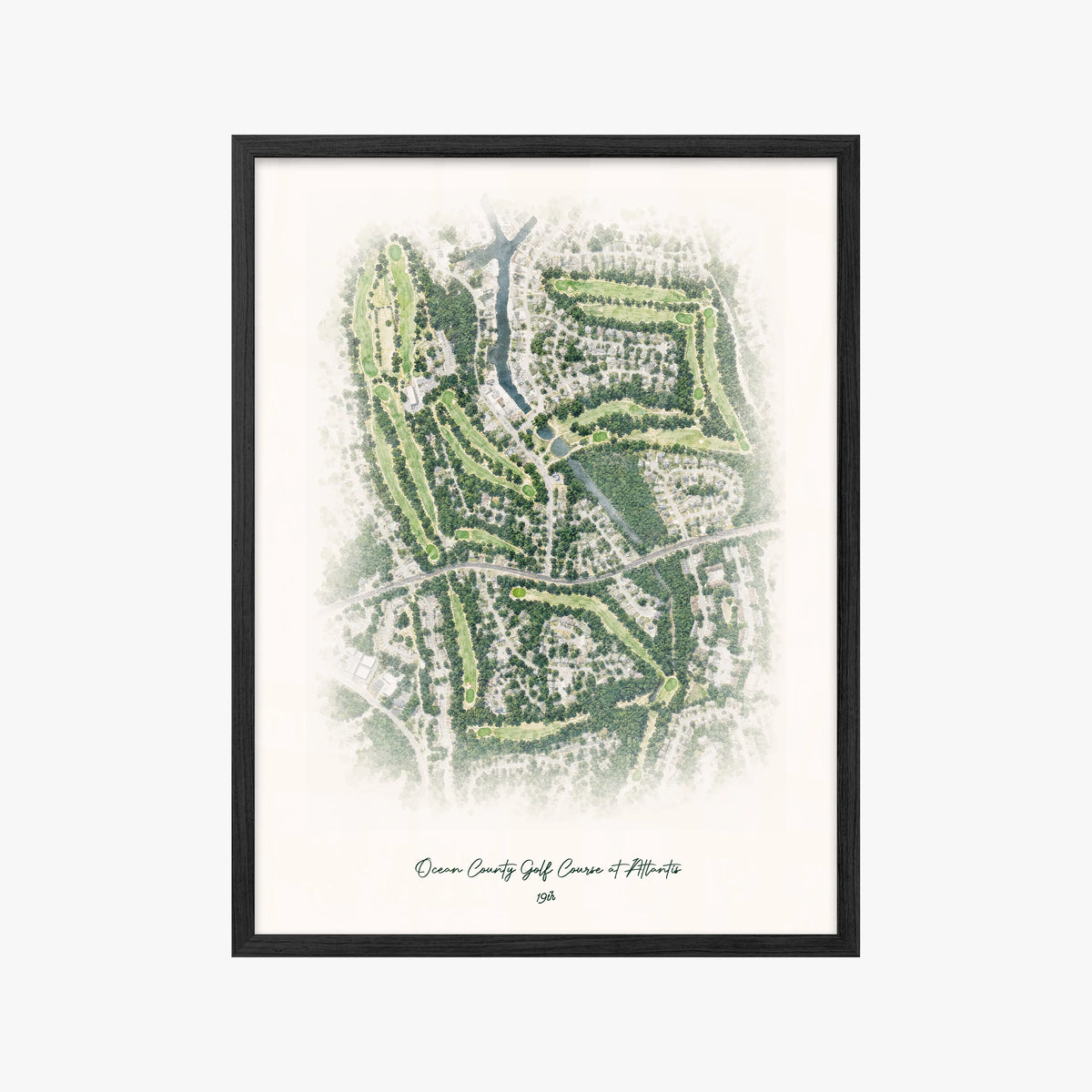 Ocean County Golf Course at Atlantis black frame