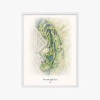 Oceanside Golf Course white frame