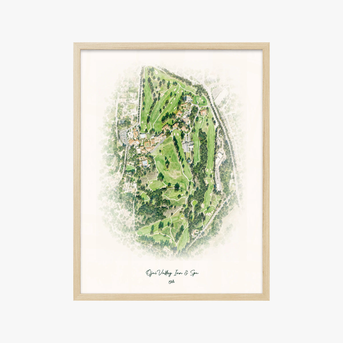 Ojai Valley Inn & Spa wood frame
