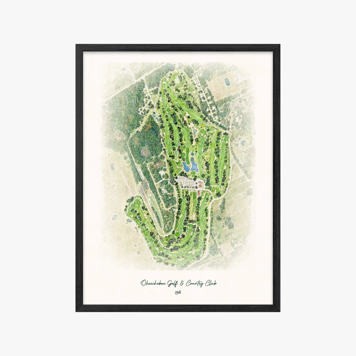 Okeechobee Golf & Country Club black frame