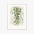 Old Palm Golf Club white frame