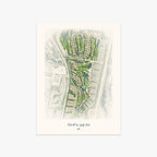 Old Palm Golf Club printed artwork