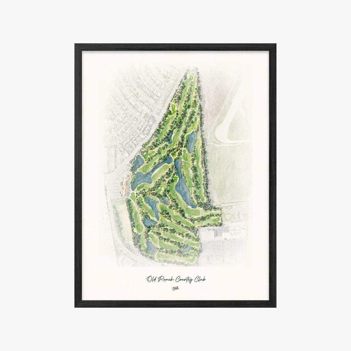 Old Ranch Country Club black frame