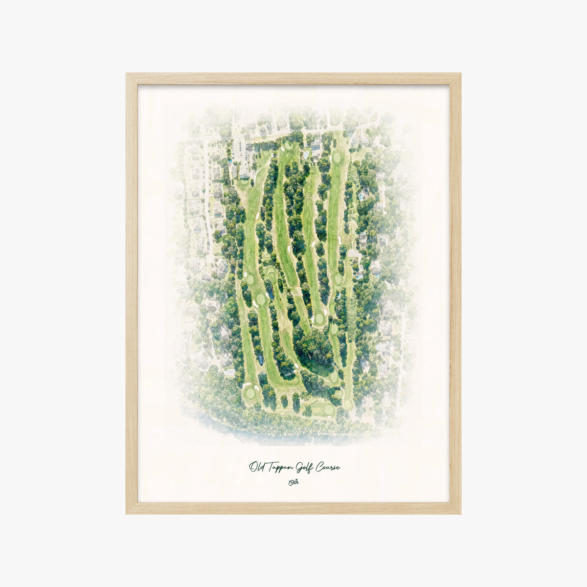 Old Tappan Golf Course wood frame