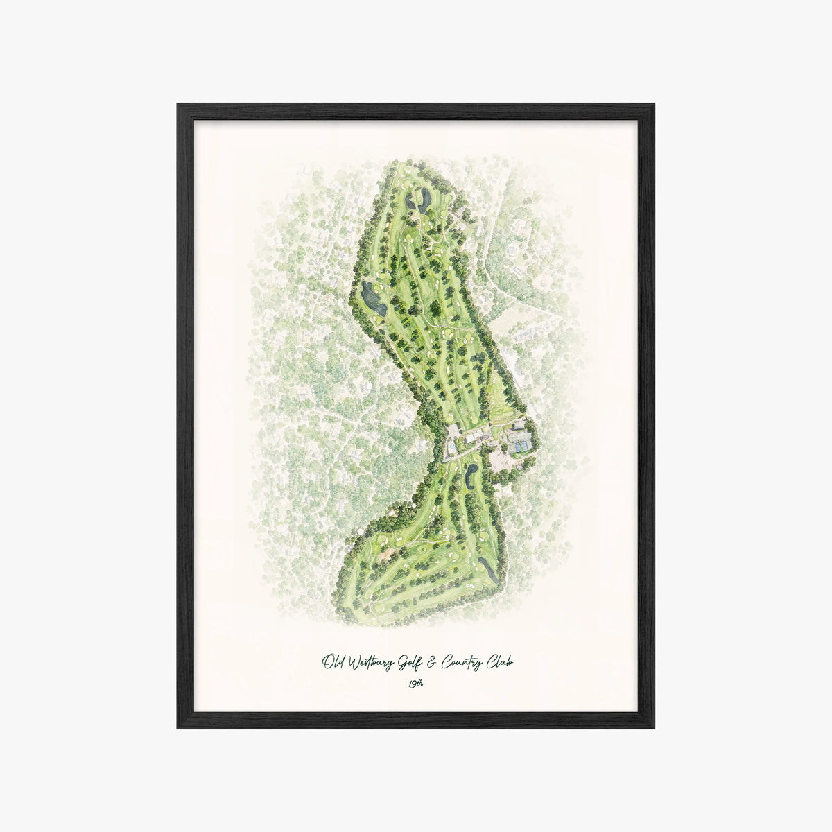 Old Westbury Golf & Country Club black frame