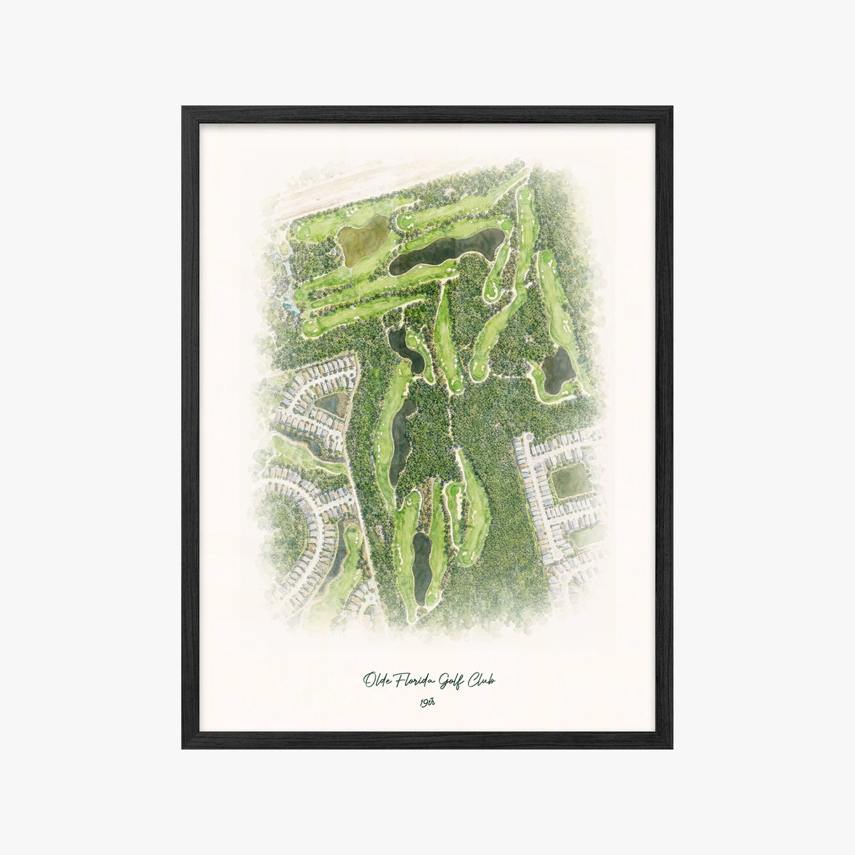 Olde Florida Golf Club black frame