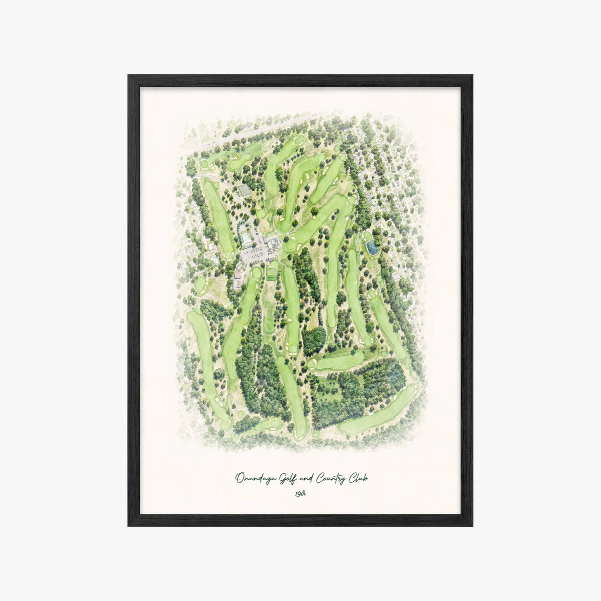 Onandaga Golf and Country Club black frame