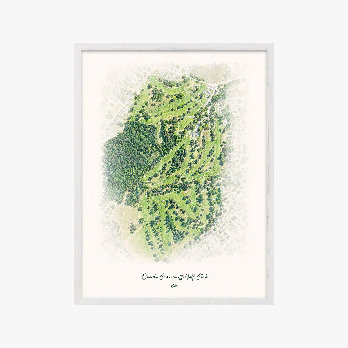 Oneida Community Golf Club white frame