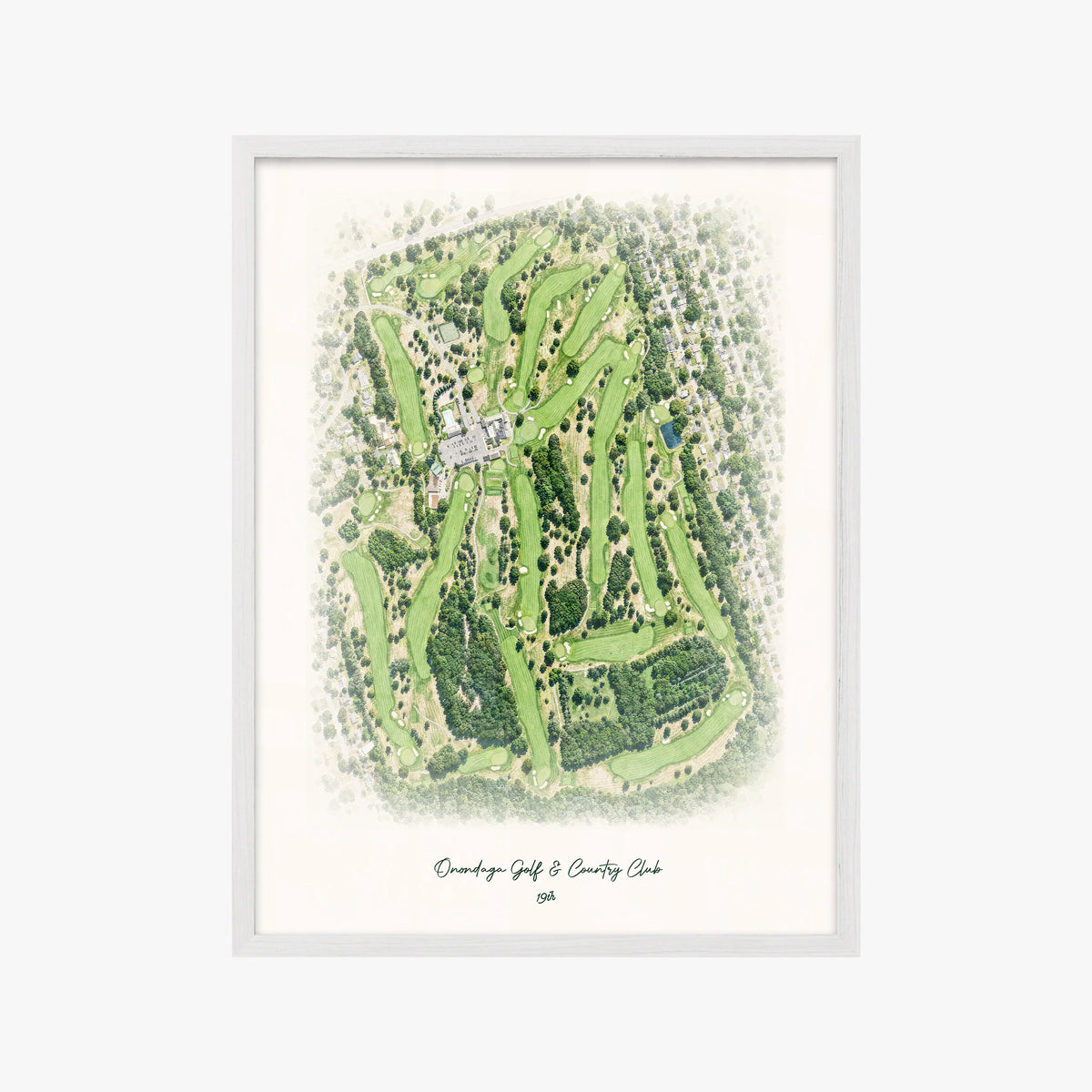 Onondaga Golf & Country Club white frame