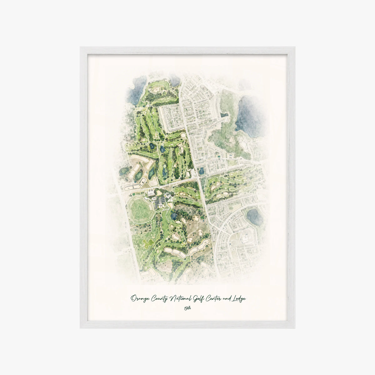 Orange County National Golf Center and Lodge white frame