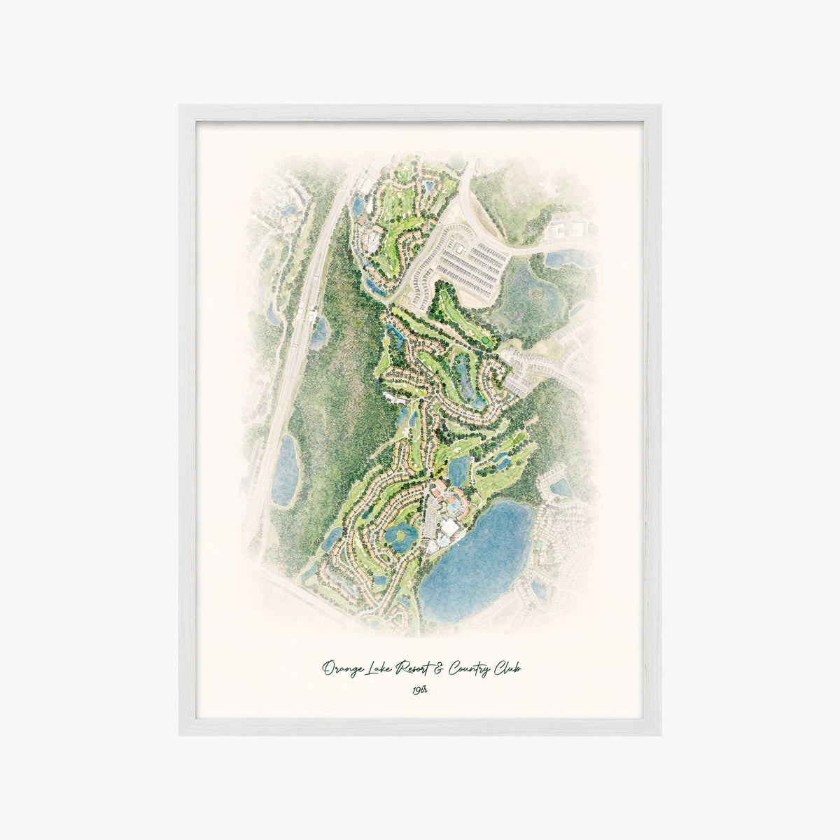 Orange Lake Resort & Country Club white frame