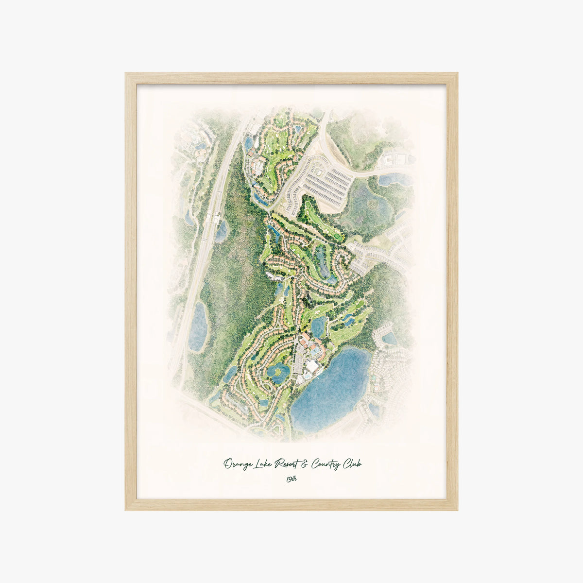 Orange Lake Resort & Country Club wood frame
