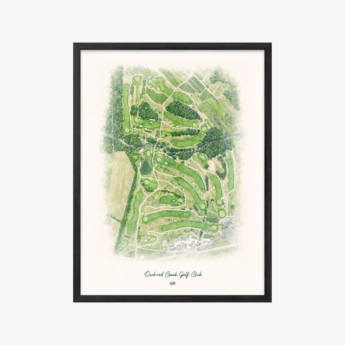 Orchard Creek Golf Club black frame