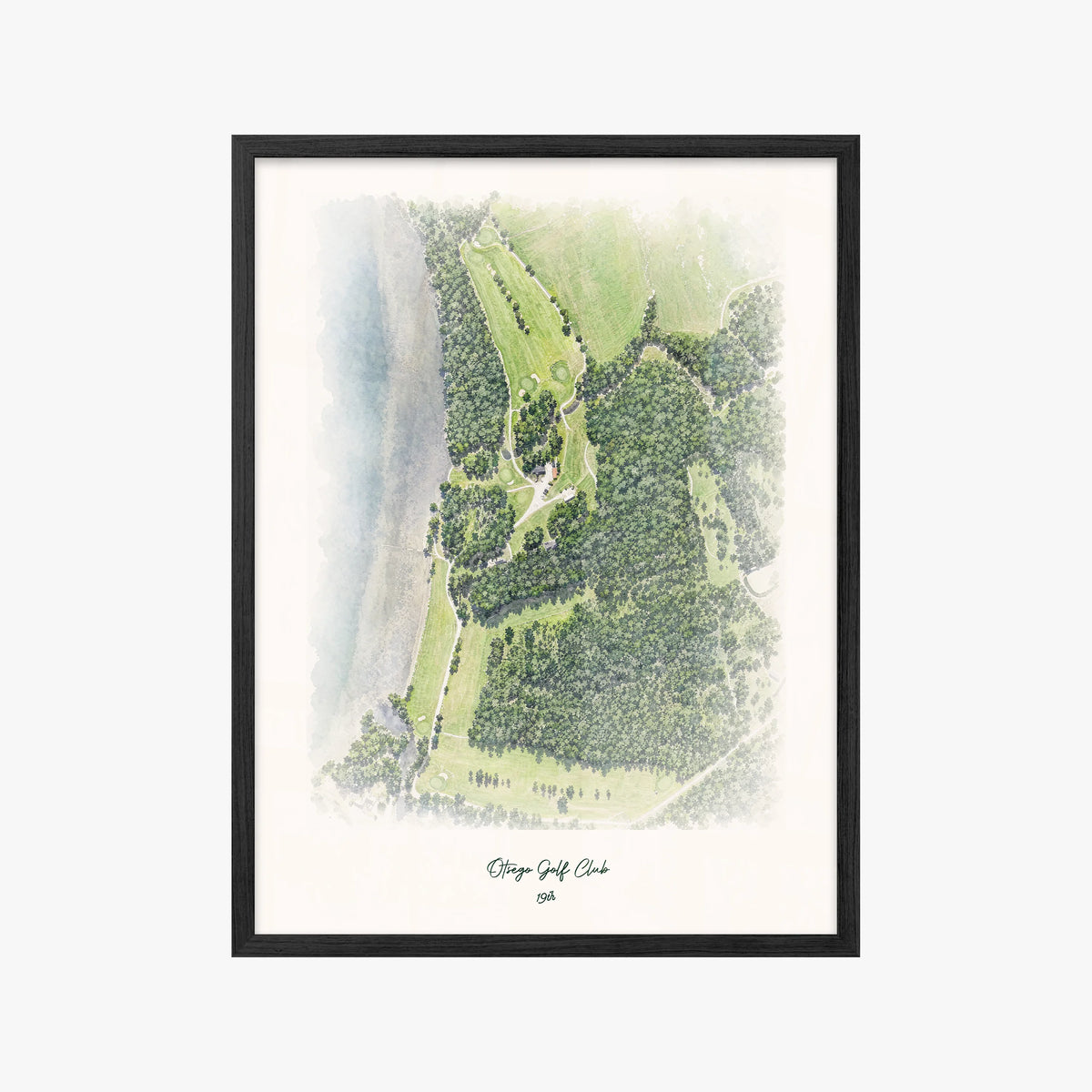 Otsego Golf Club black frame