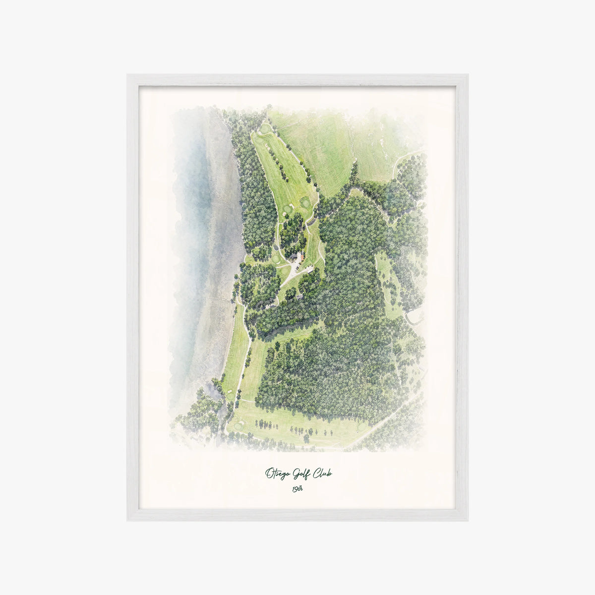 Otsego Golf Club white frame