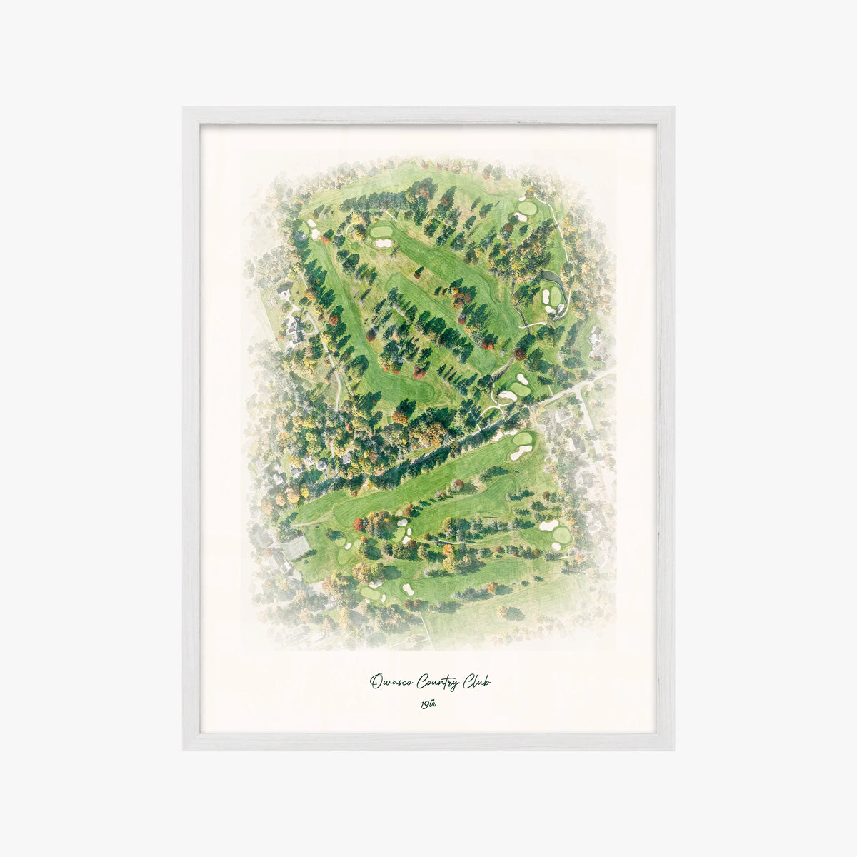 Owasco Country Club white frame