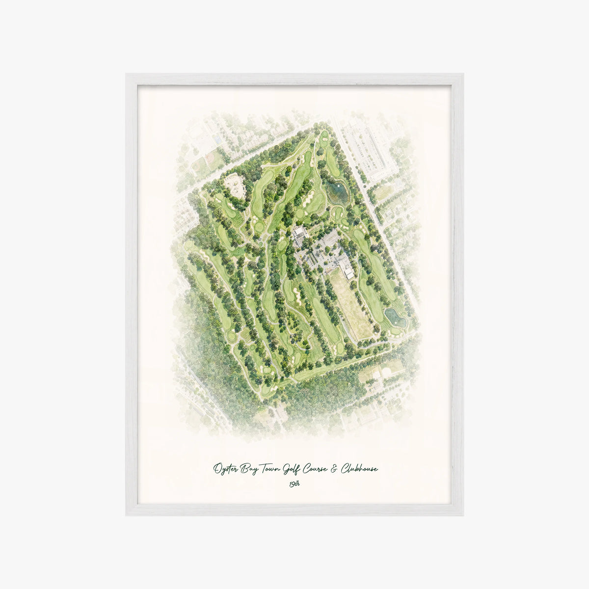 Oyster Bay Town Golf Course & Clubhouse white frame