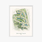 Oyster Creek Golf & Country Club white frame