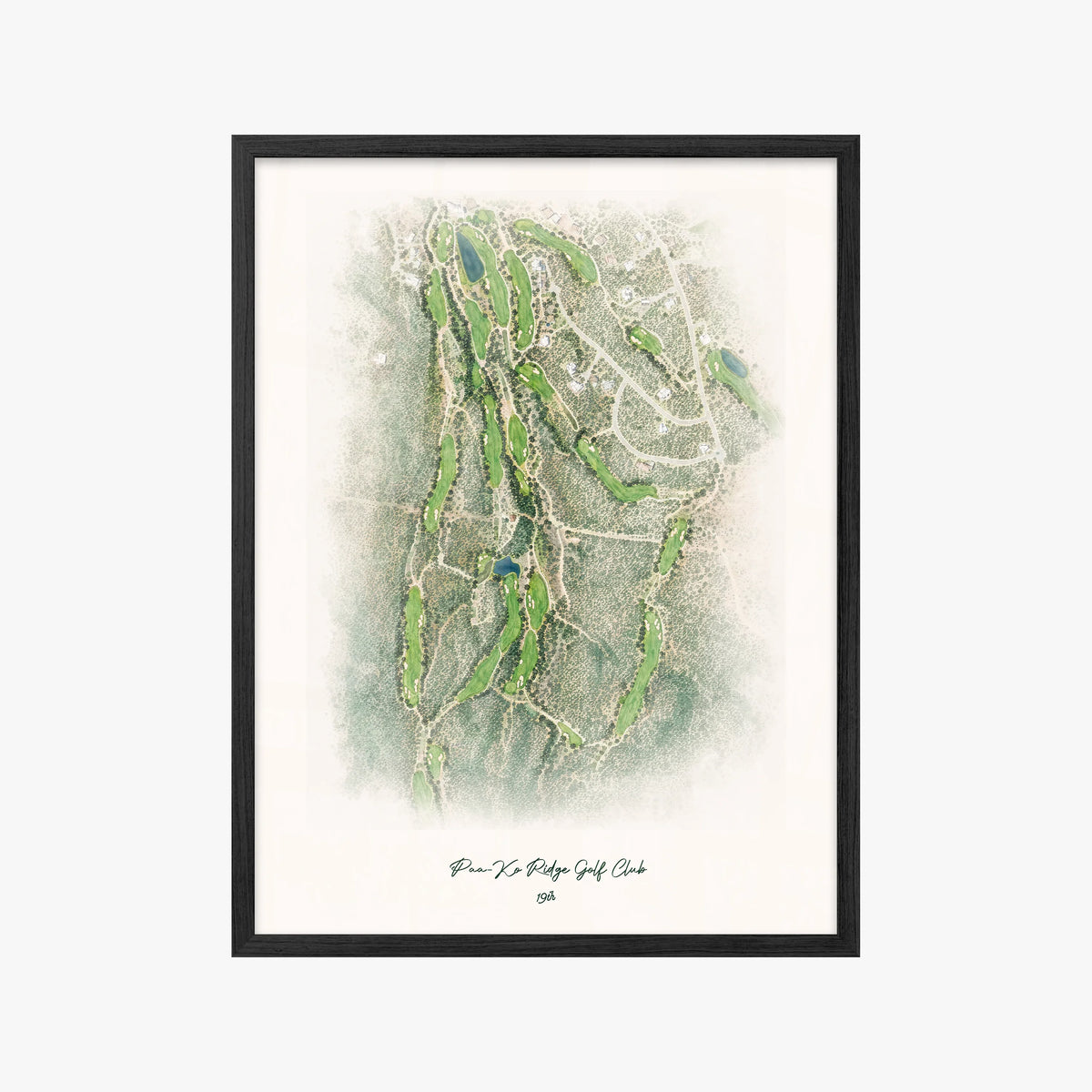 Paa-Ko Ridge Golf Club black frame