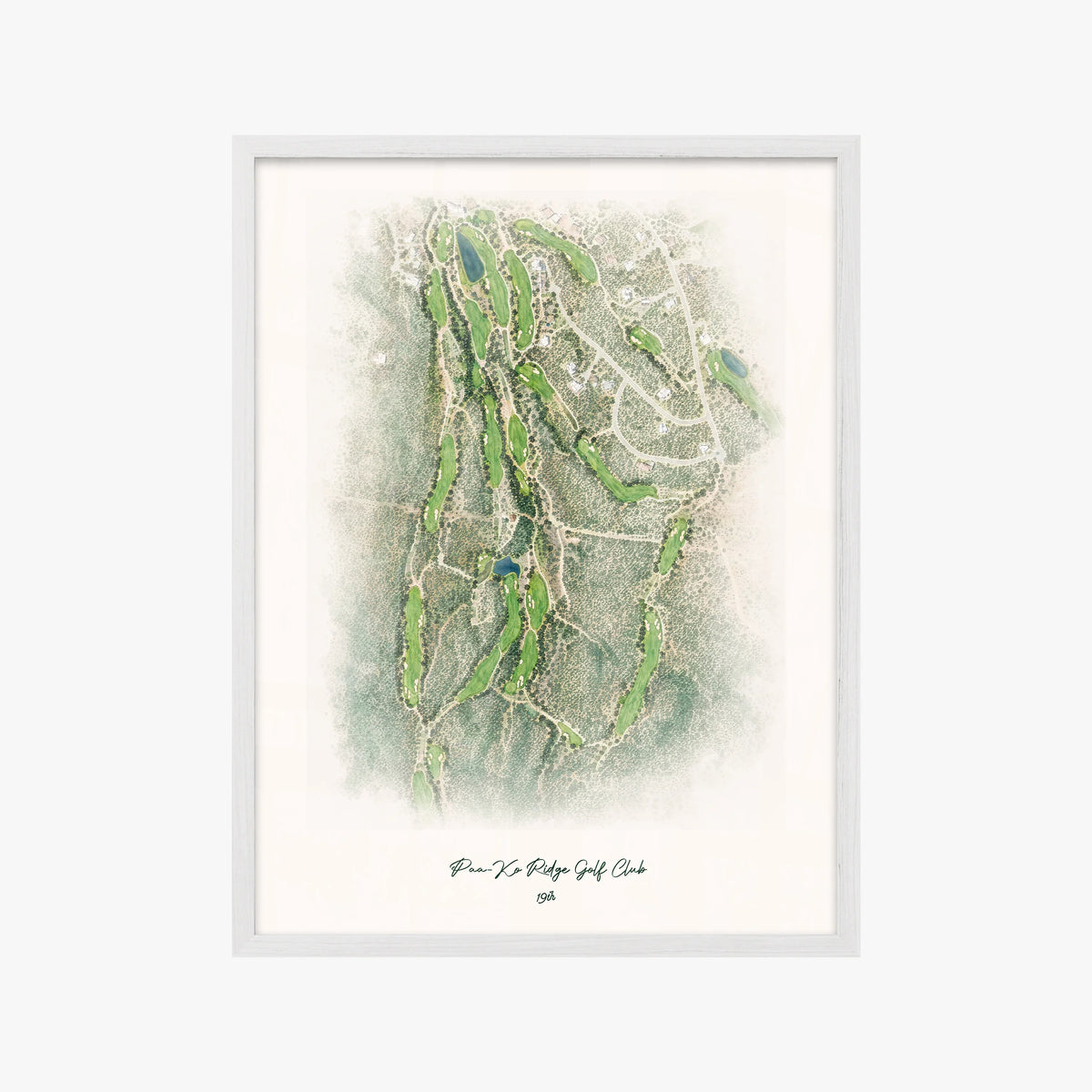 Paa-Ko Ridge Golf Club white frame