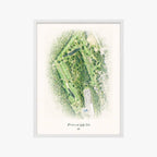Packanack Golf Club white frame