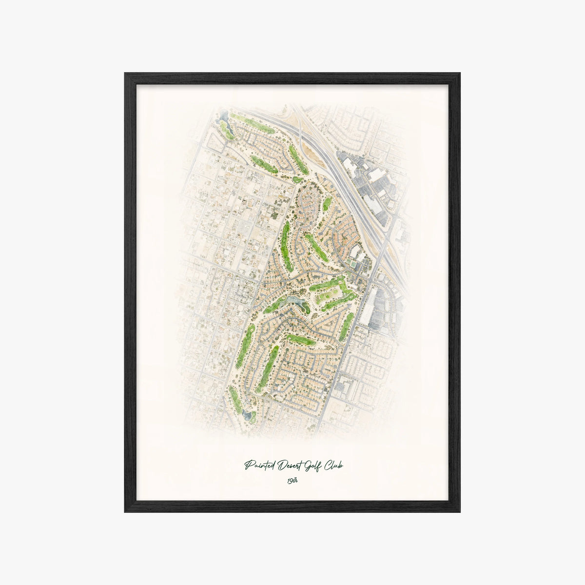 Painted Desert Golf Club black frame