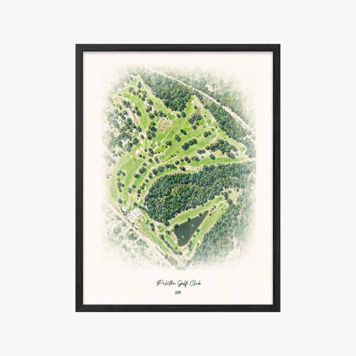 Palatka Golf Club black frame