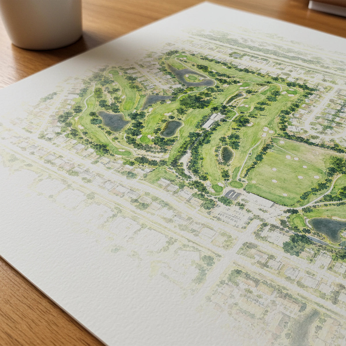 Palm Beach National Golf Course mockup 4