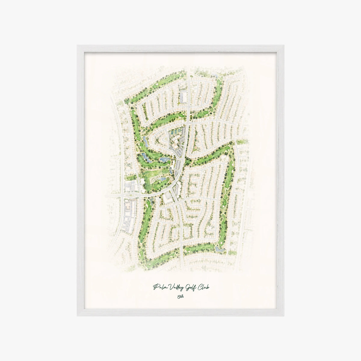 Palm Valley Golf Club white frame