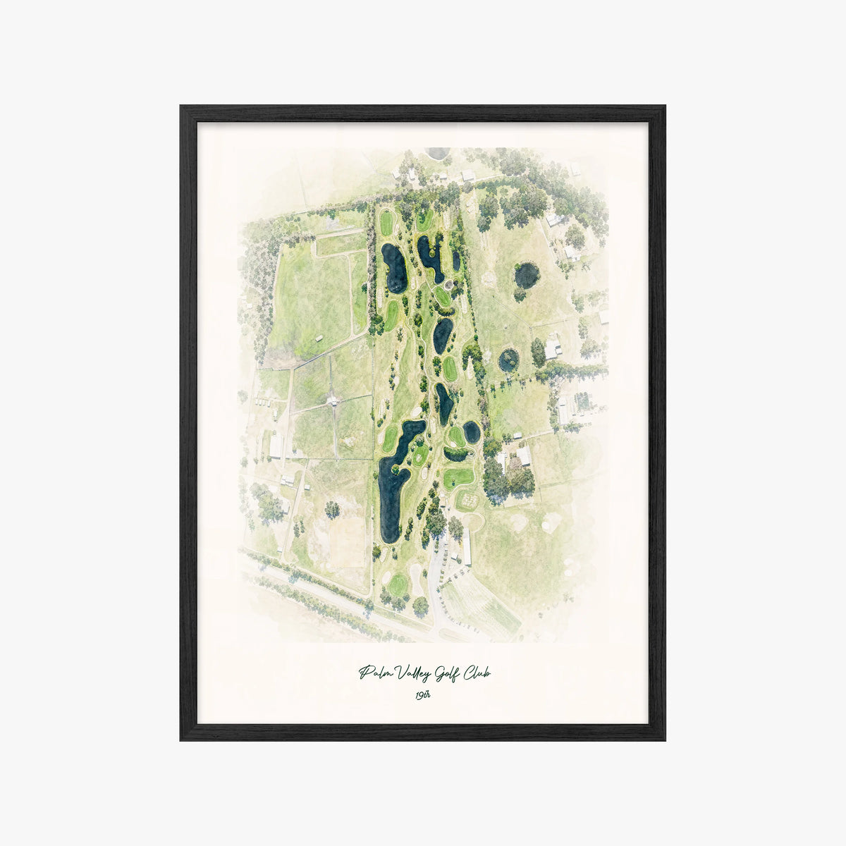 Palm Valley Golf Club black frame