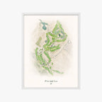 Palms Golf Course white frame