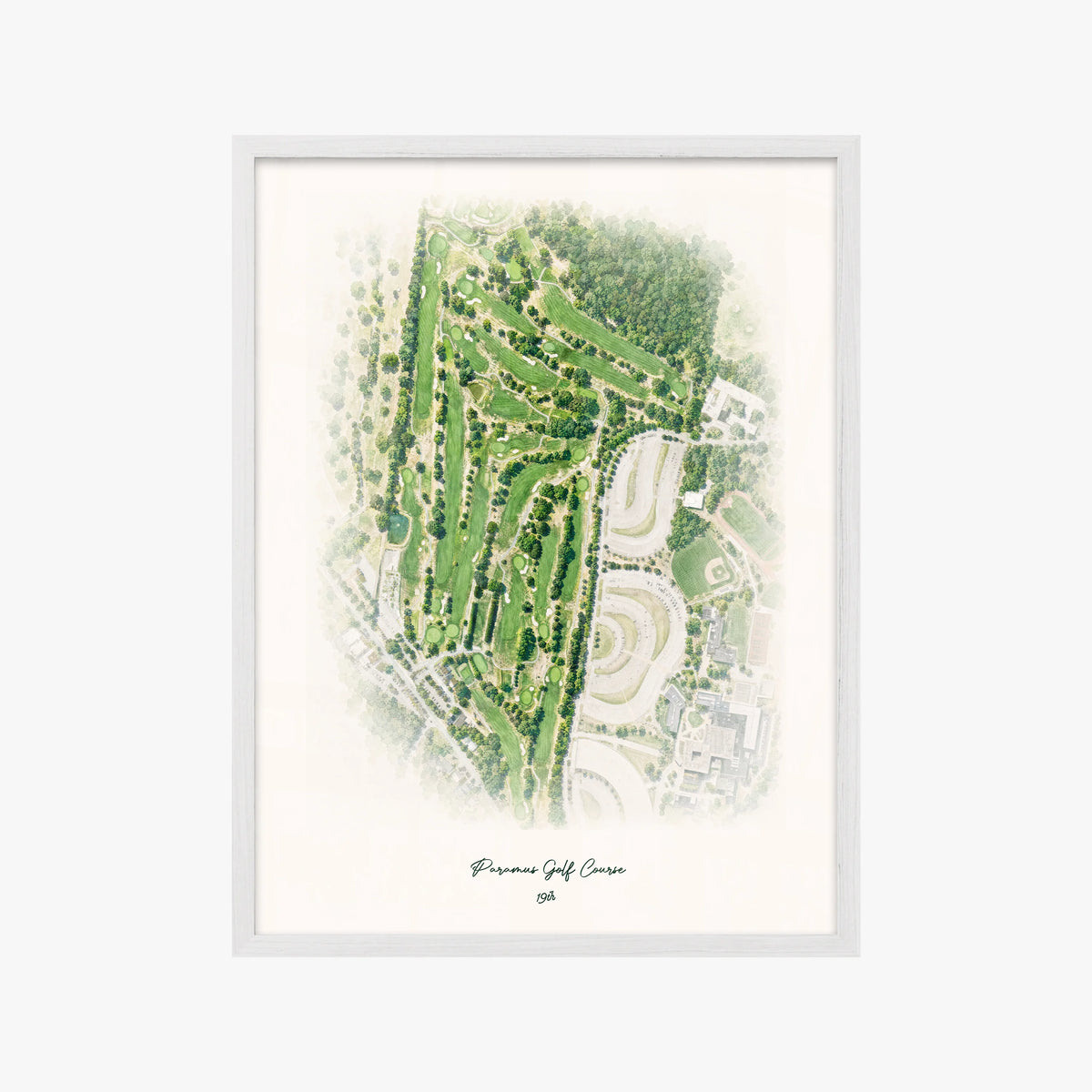 Paramus Golf Course white frame