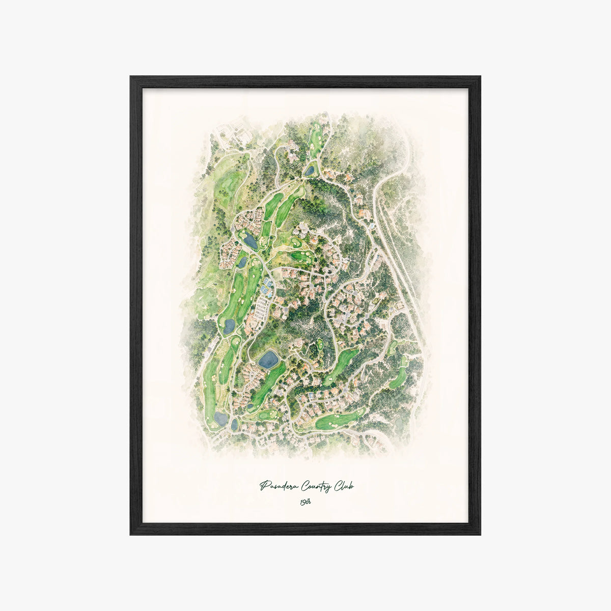 Pasadera Country Club black frame