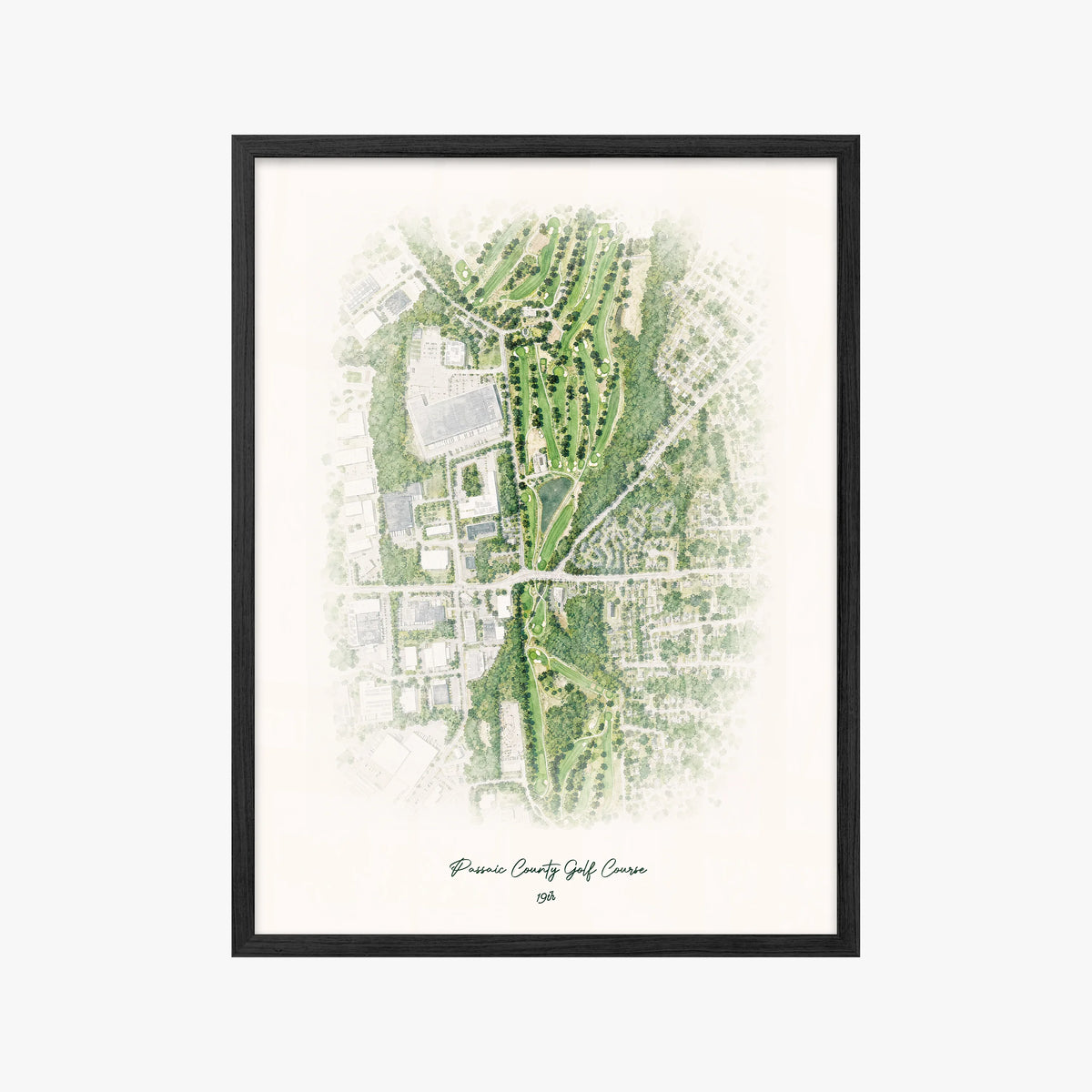 Passaic County Golf Course black frame