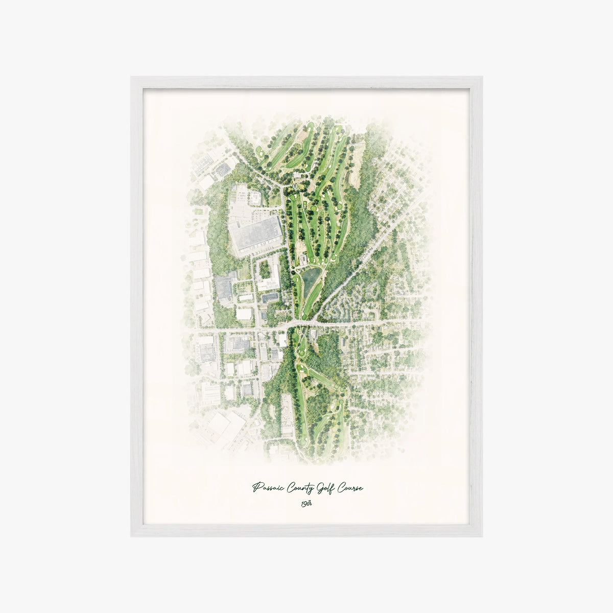 Passaic County Golf Course white frame
