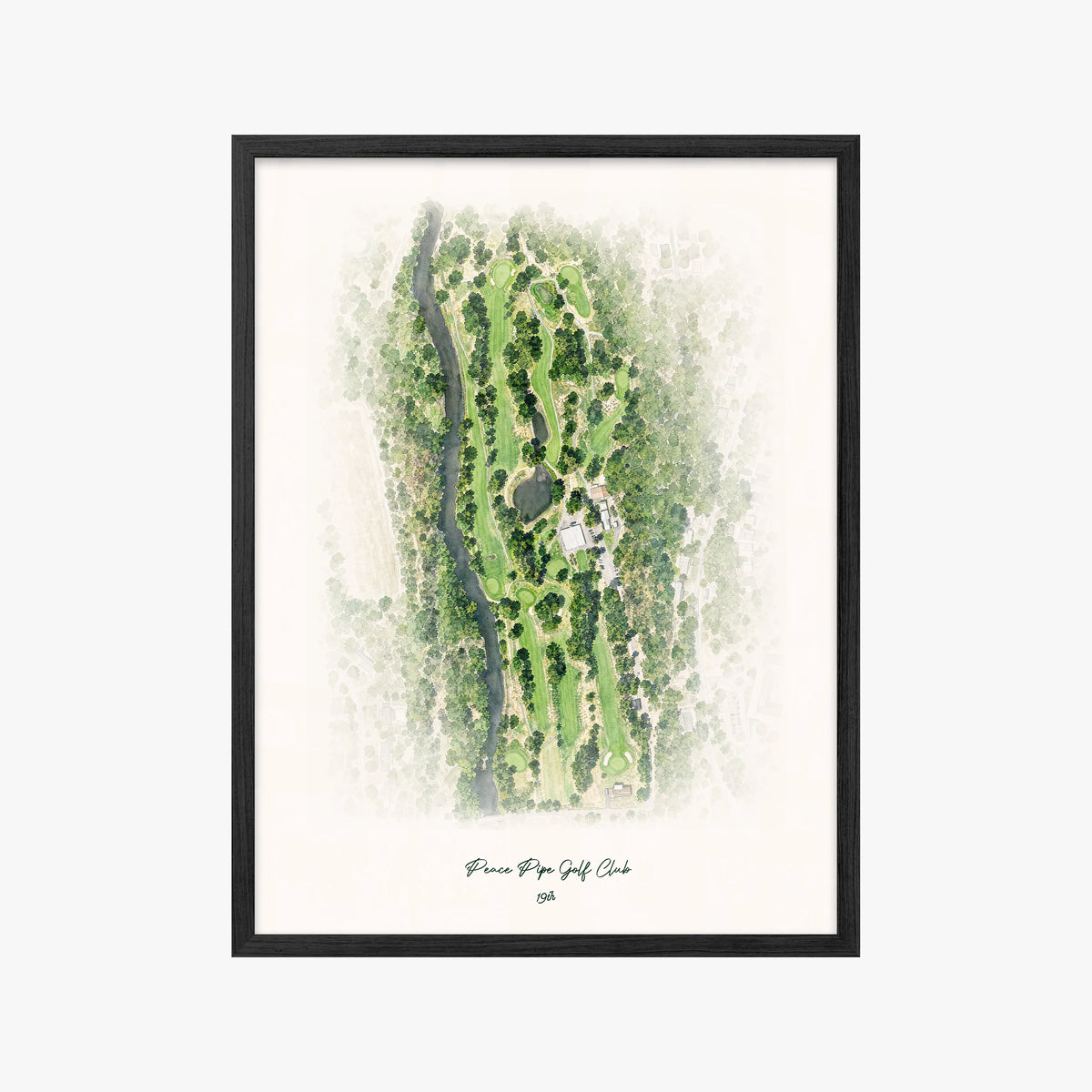 Peace Pipe Golf Club black frame