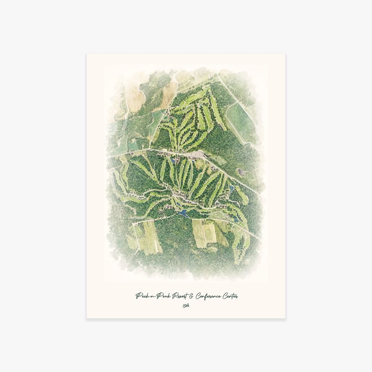 Peek-n-Peak Resort & Conference Center printed artwork