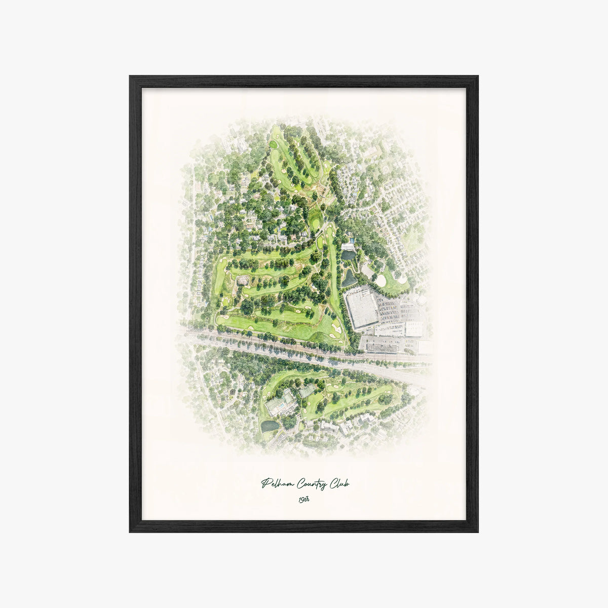 Pelham Country Club black frame