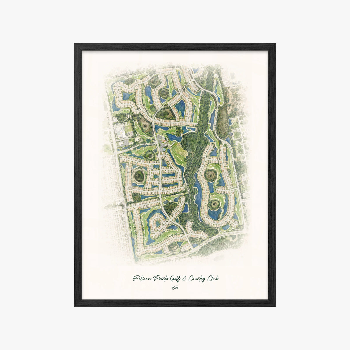 Pelican Pointe Golf & Country Club black frame