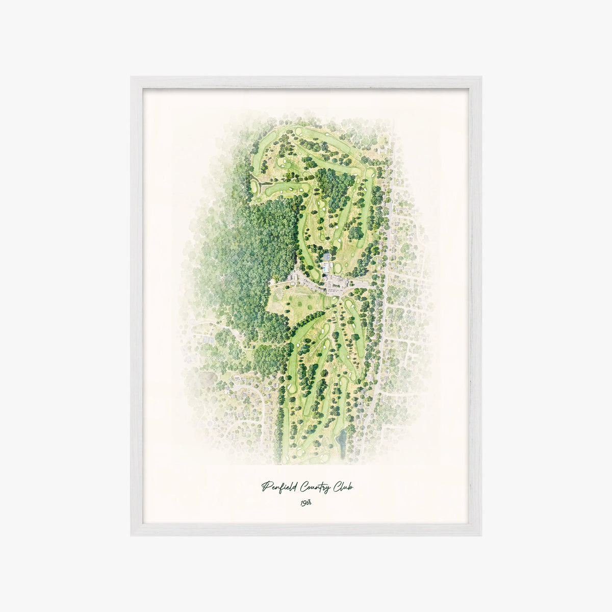 Penfield Country Club white frame
