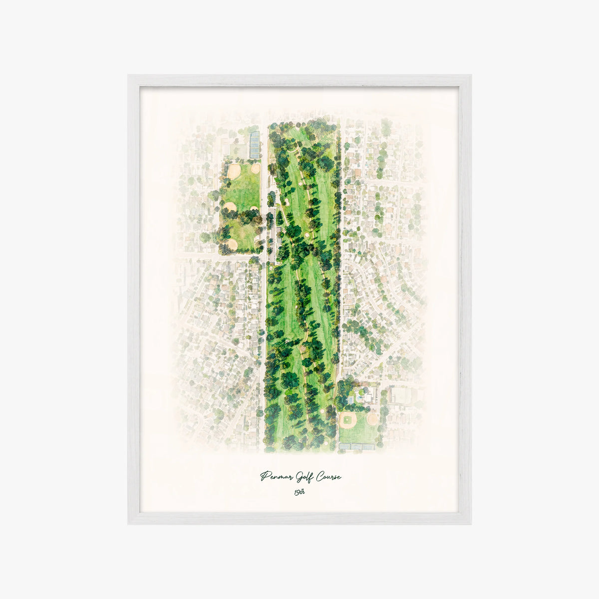 Penmar Golf Course white frame
