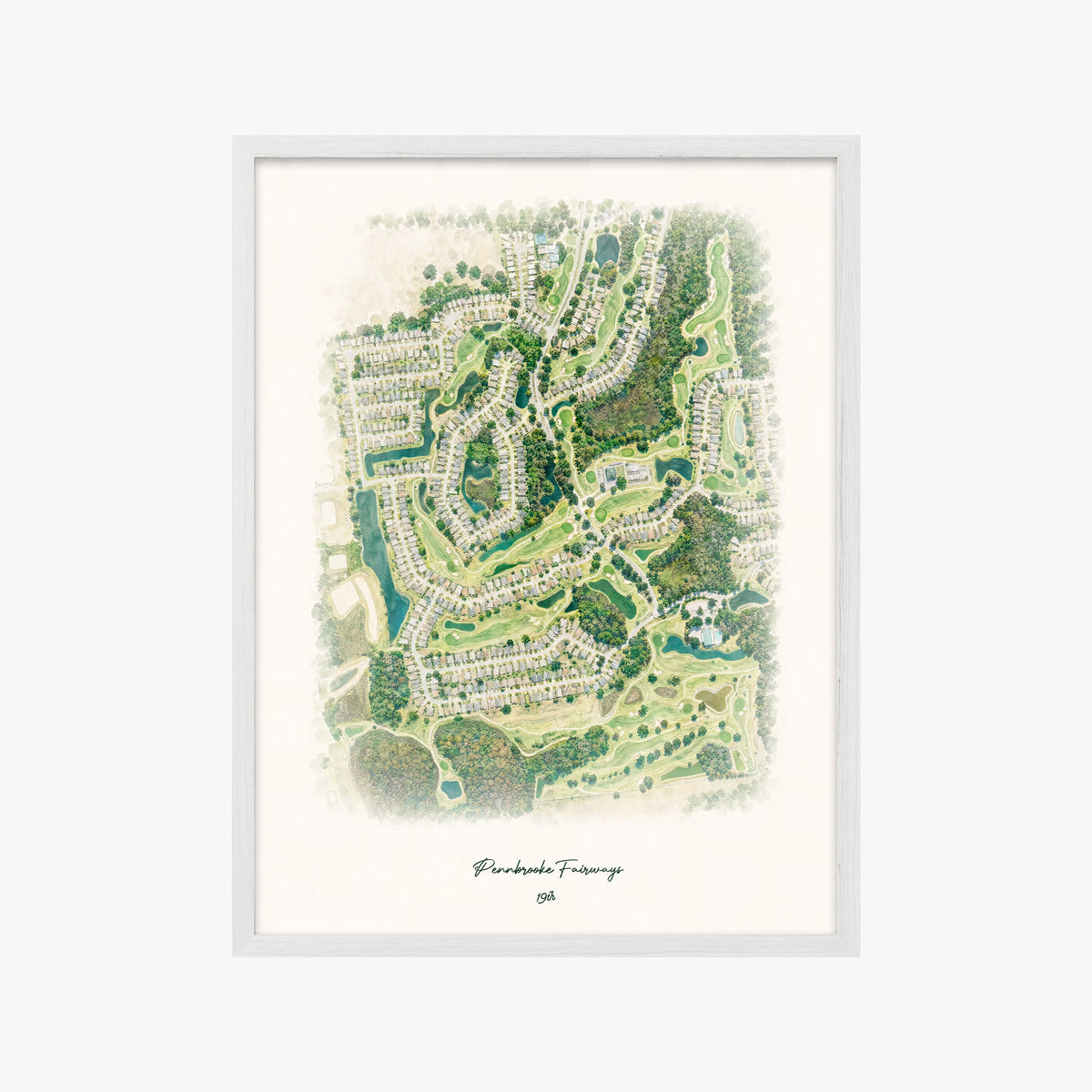 Pennbrooke Fairways white frame