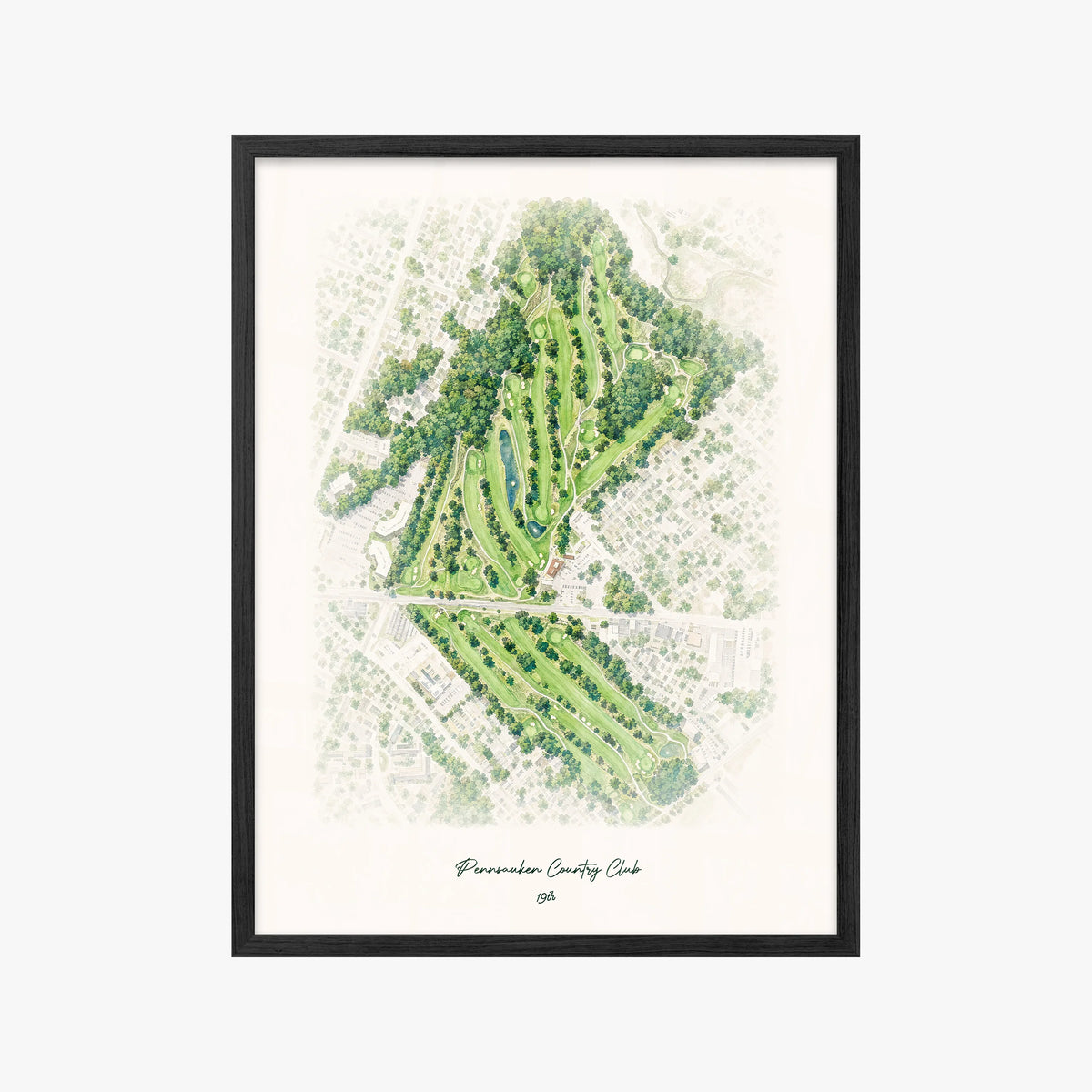 Pennsauken Country Club black frame