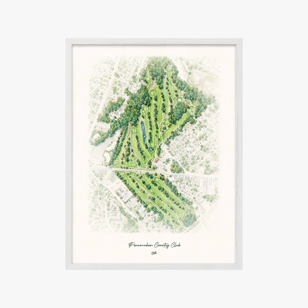 Pennsauken Country Club white frame