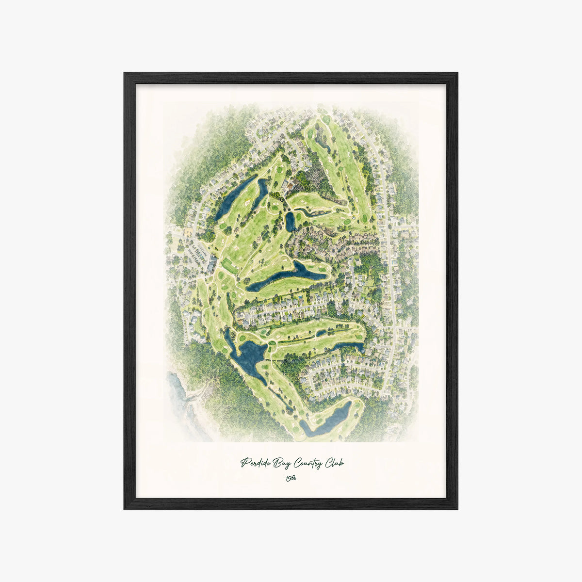 Perdido Bay Country Club black frame