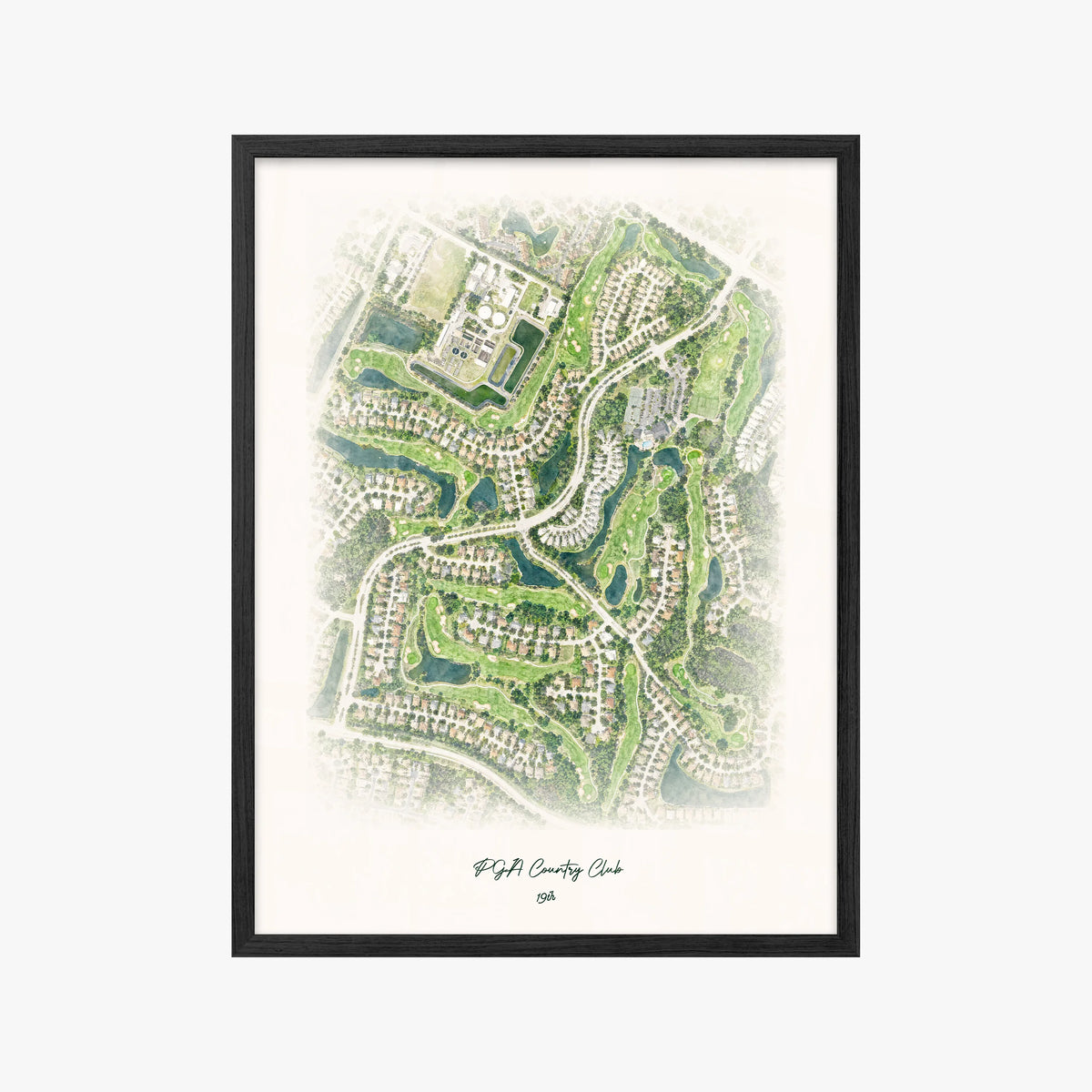 PGA Country Club black frame