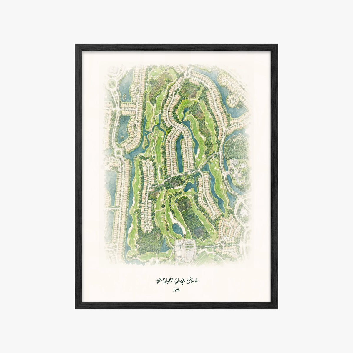 PGA Golf Club black frame
