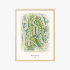 PGA Golf Club wood frame