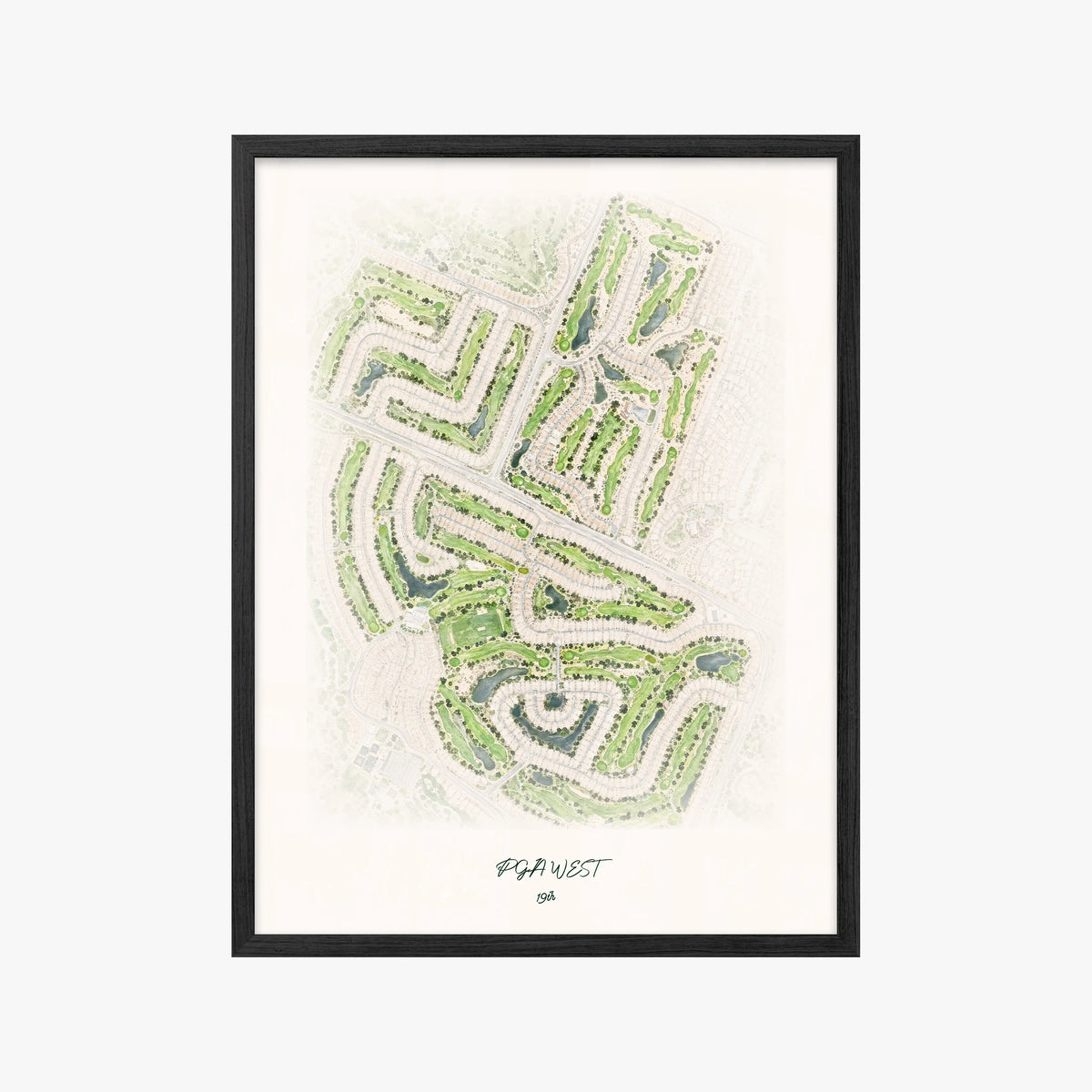 PGA WEST black frame